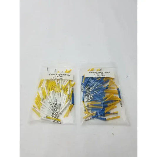Generic Needles Sharp & Blunt Angled Blade Qty 50+50 Needles, second-hand product photo 1