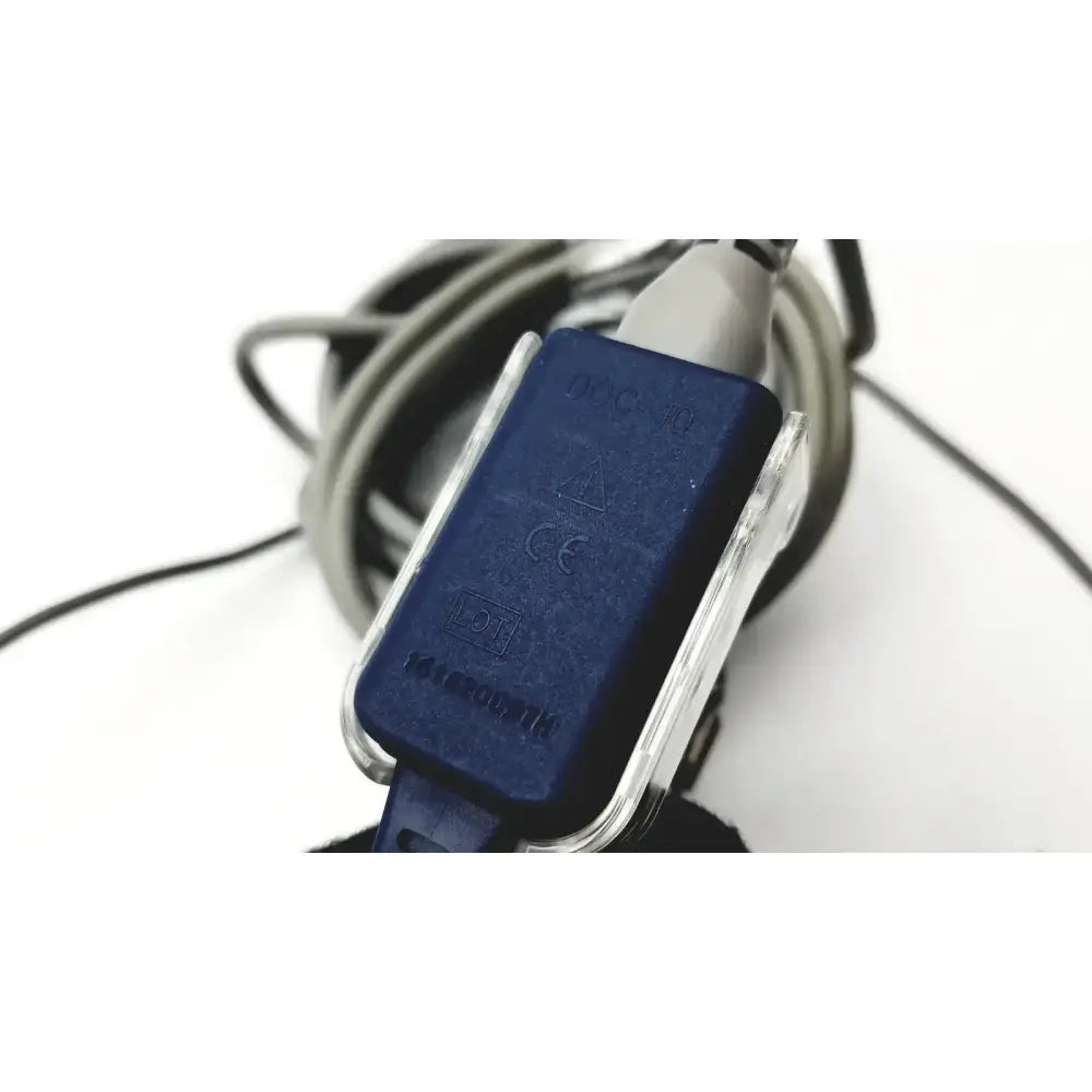 Nellcor DEC-4 / DEC-8 Sensor Extension Cable & OxiMax Spo2 Sensor Adult Pulse Oximetry Accessory, as-is (for parts) product photo 2