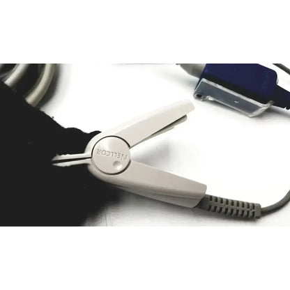 Nellcor DEC-4 / DEC-8 Sensor Extension Cable & OxiMax Spo2 Sensor Adult Pulse Oximetry Accessory, as-is (for parts) product photo 8