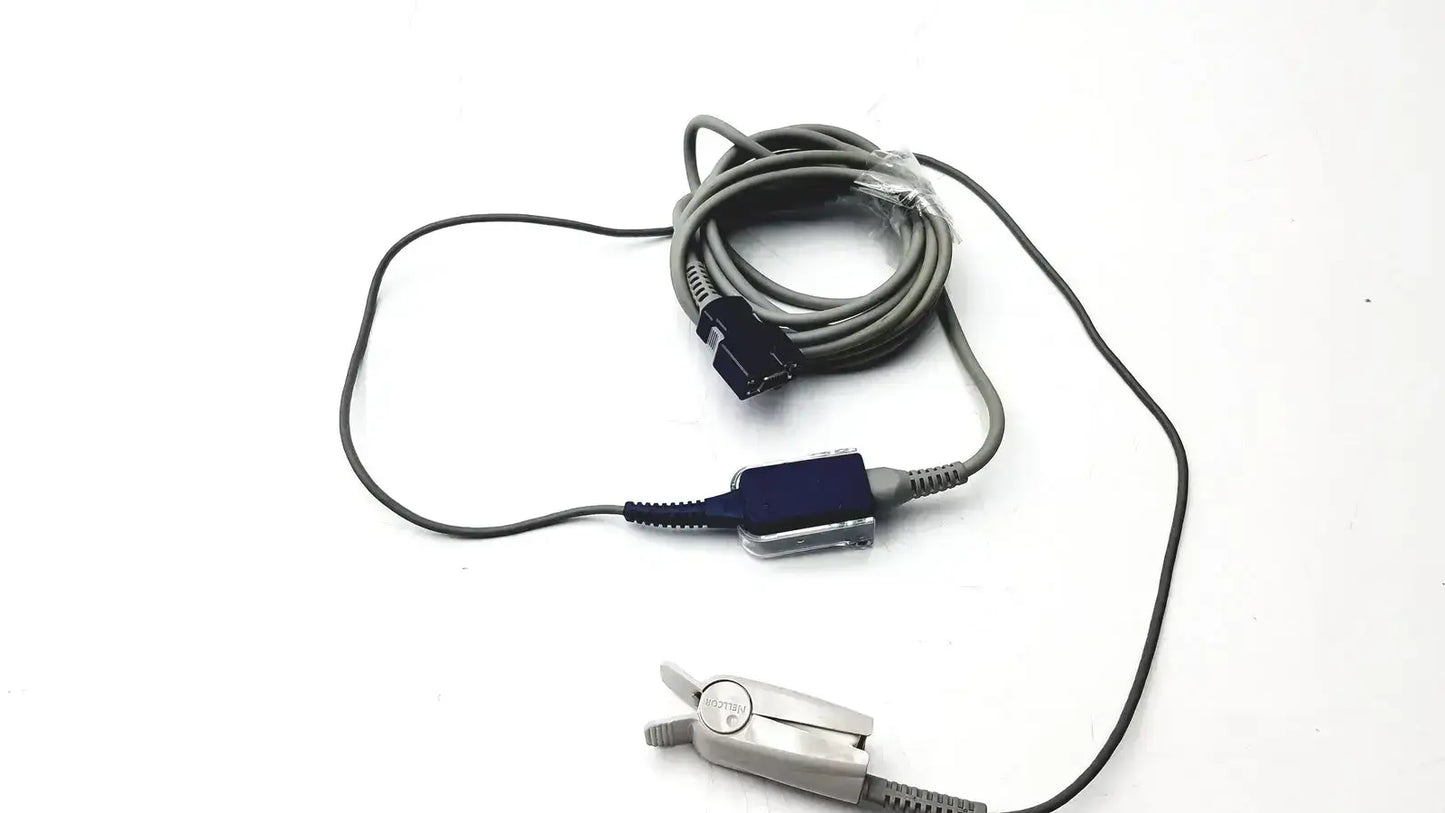 Nellcor DEC-4 / DEC-8 Sensor Extension Cable & OxiMax Spo2 Sensor Adult Pulse Oximetry Accessory, as-is (for parts) product photo 1