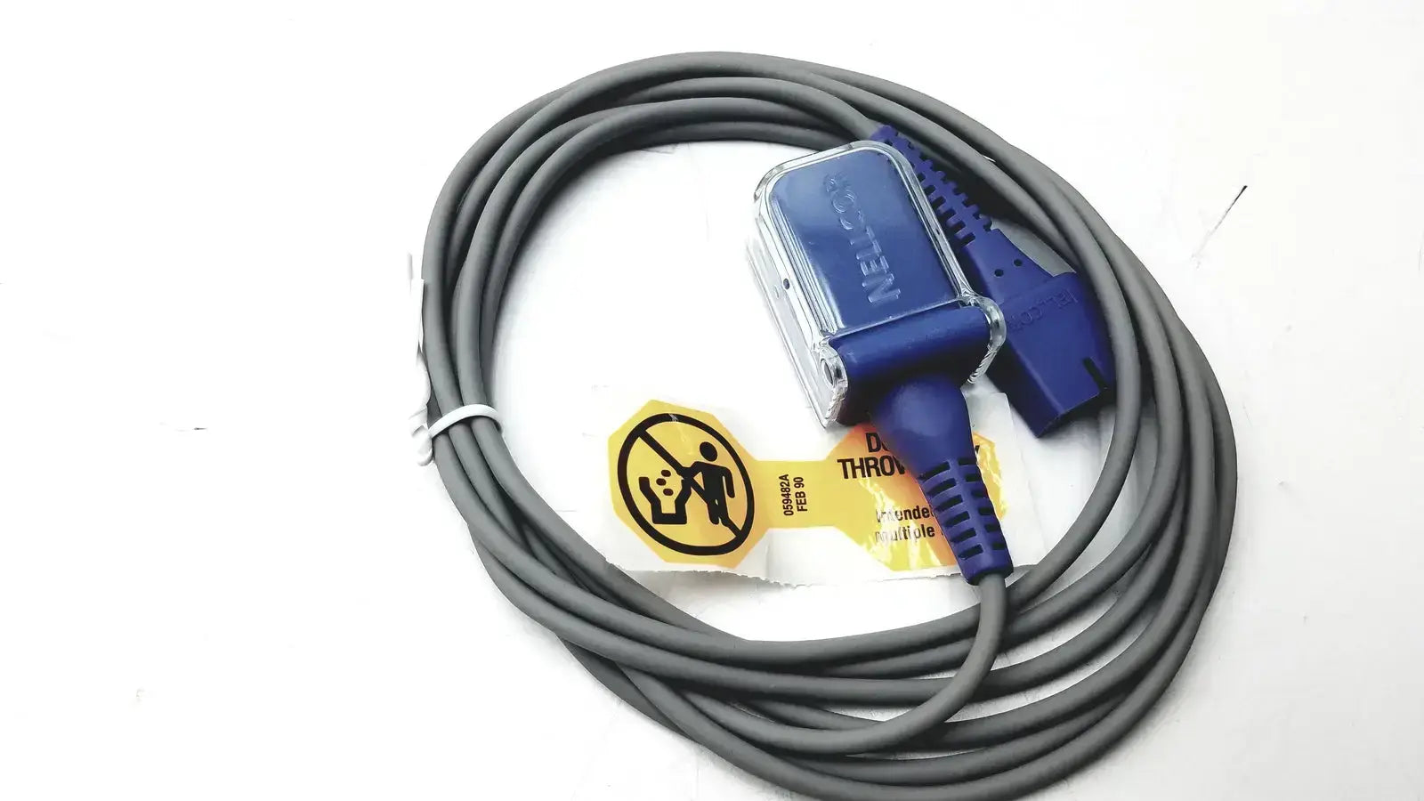 Nellcor DEC-4 / DEC-8 Sensor Extension Cable SpO2 Sensor Extension Cable, as-is (for parts) product photo 4