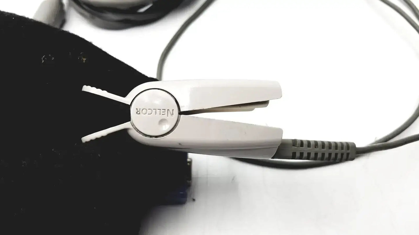 Nellcor DOC-10 Adapter Cable & Nellcor OxiMax Spo2 Sensor Adult Pulse Oximetry Accessories, as-is (for parts) product photo 8