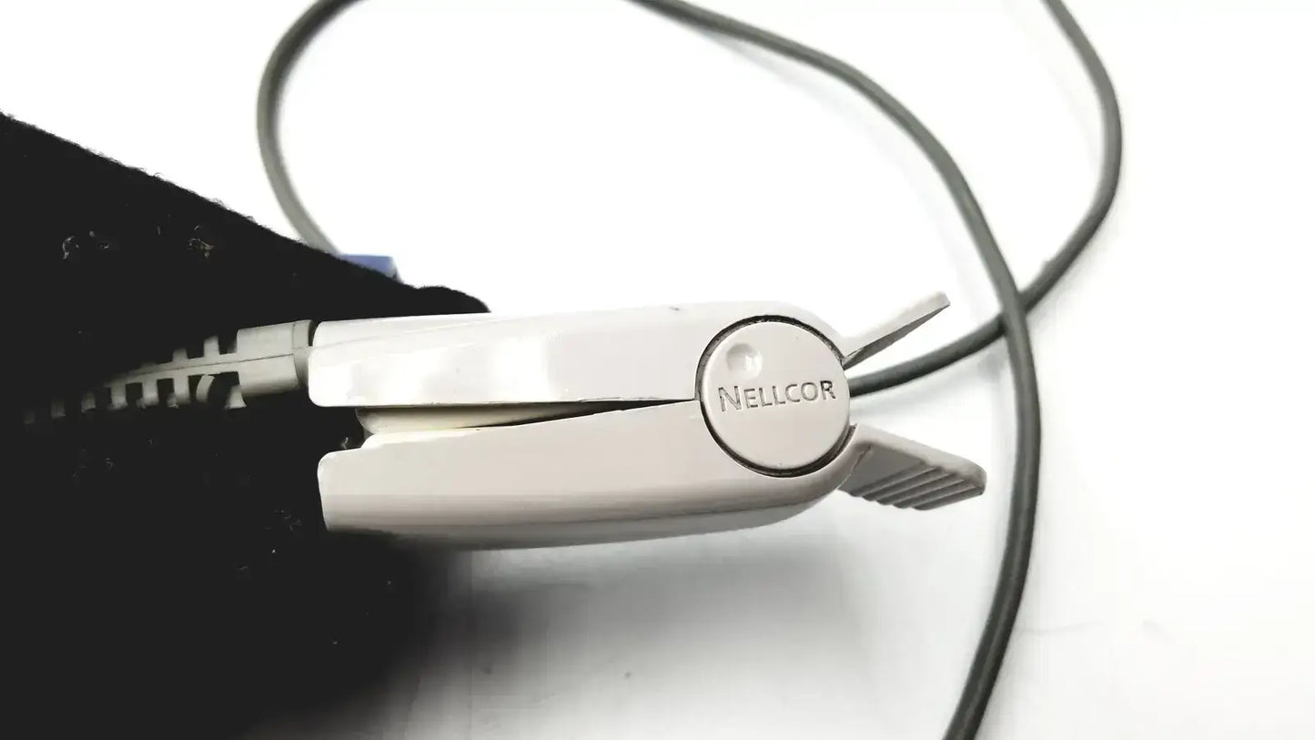 Nellcor DOC-10 Adapter Cable & Nellcor OxiMax Spo2 Sensor Adult Pulse Oximetry Accessories, as-is (for parts) product photo 9