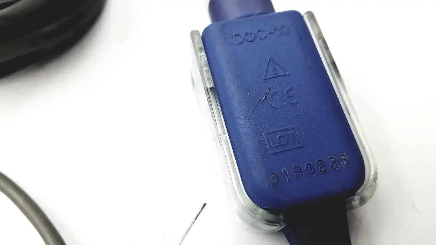 Nellcor DOC-10 Adapter Cable & Nellcor OxiMax Spo2 Sensor Adult Pulse Oximetry Accessories, as-is (for parts) product photo 2