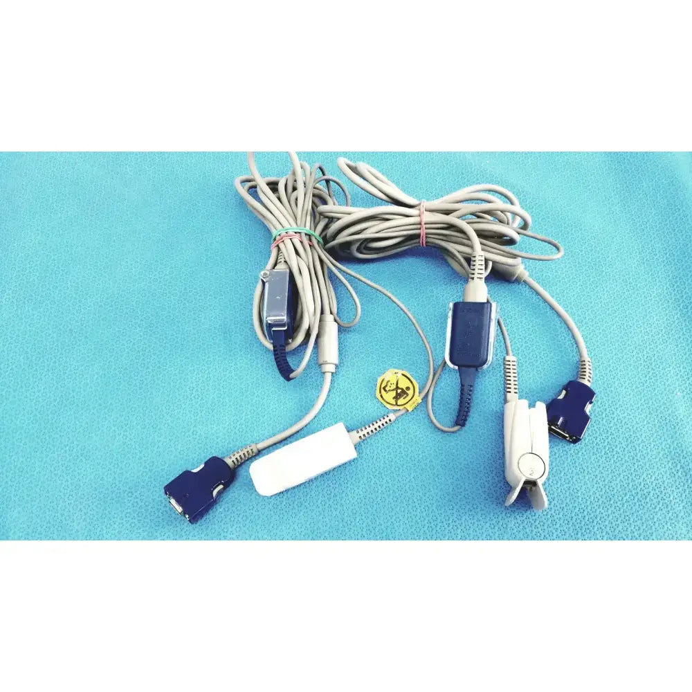 Nellcor Doc-10 Adult OxiMax Spo2 Sensor Clip - Lot of 2 SpO2 Sensor Clip, second-hand product photo 1