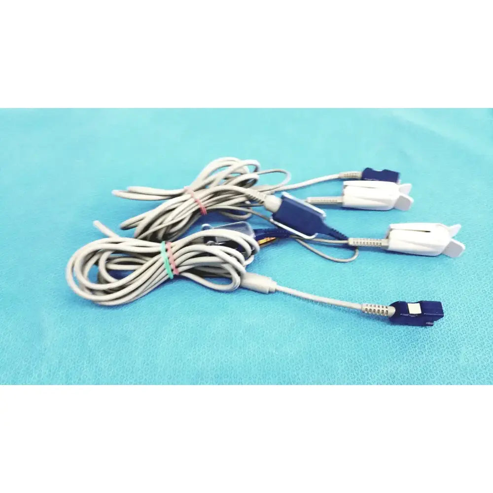 Nellcor Doc-10 Adult OxiMax Spo2 Sensor Clip - Lot of 2 SpO2 Sensor Clip, second-hand product photo 7