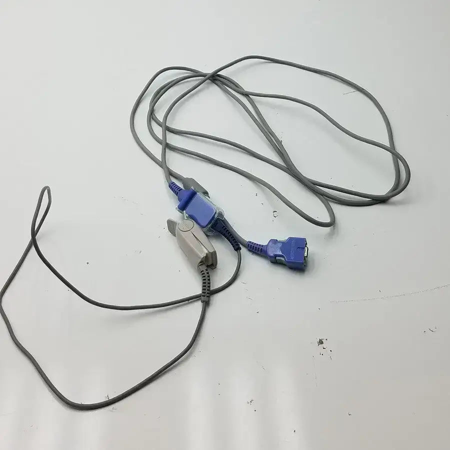Nellcor DOC-10 Cable SPO2 Extension Adapter Cable With Finger Piece SpO2 Extension Cable, second-hand product photo 1