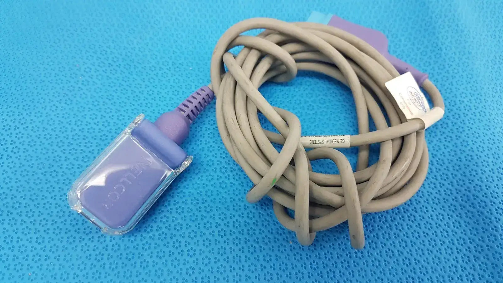 Nellcor DOC-10 SpO2 Adapter Cable OEM – Reliable Connection for Monitoring SpO2 Adapter Cable, second-hand product photo 1