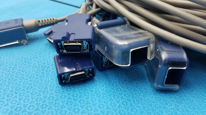 Reuse Medical Equipment Nellcor DOC-10 SpO2 Adapter Extension Cable OEM Vital Signs Monitor Accessories, second-hand product photo 5