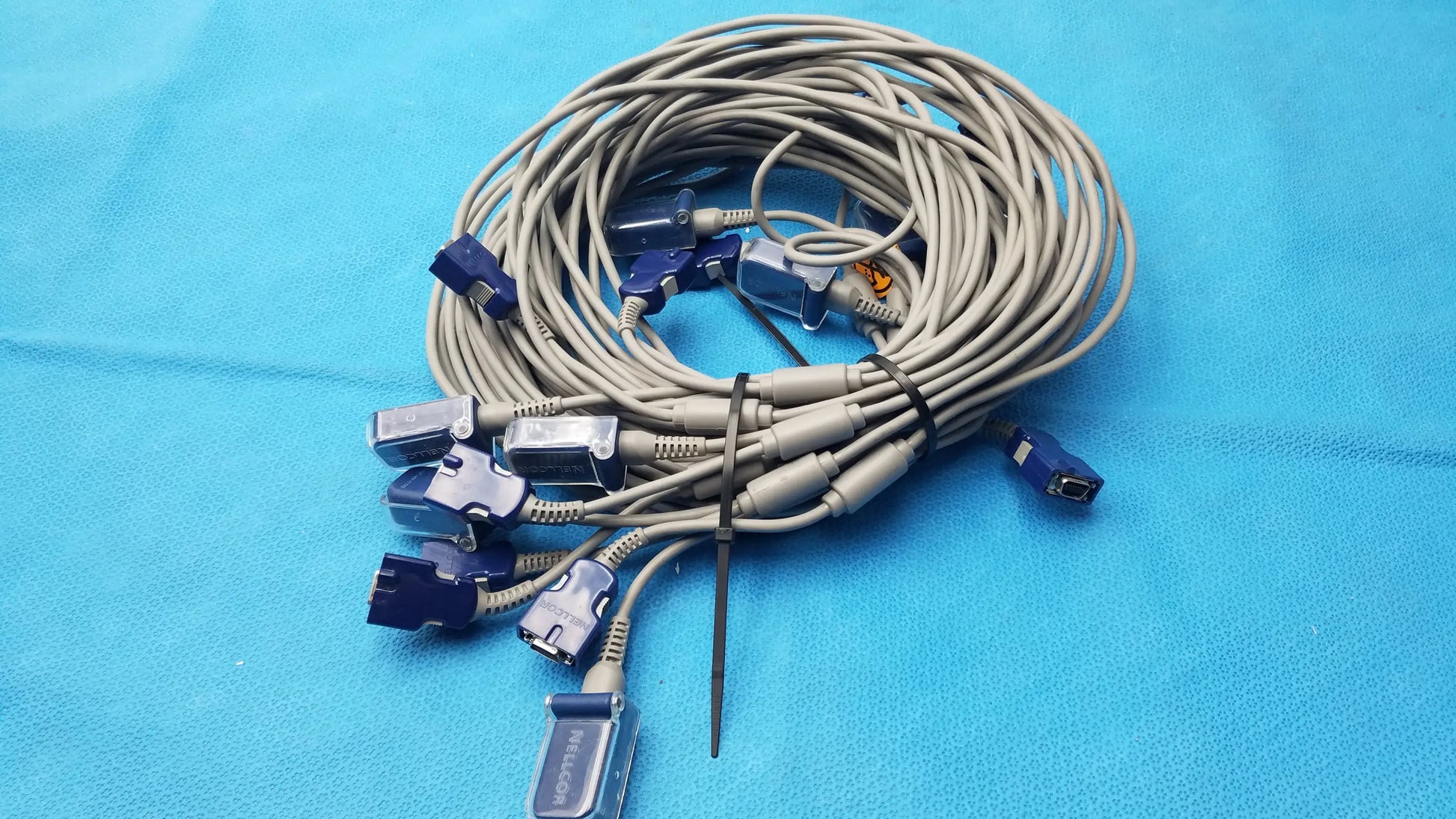 Reuse Medical Equipment Nellcor DOC-10 SpO2 Adapter Extension Cable OEM Vital Signs Monitor Accessories, second-hand product photo 7