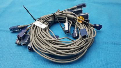 Reuse Medical Equipment Nellcor DOC-10 SpO2 Adapter Extension Cable OEM Vital Signs Monitor Accessories, second-hand product photo 8