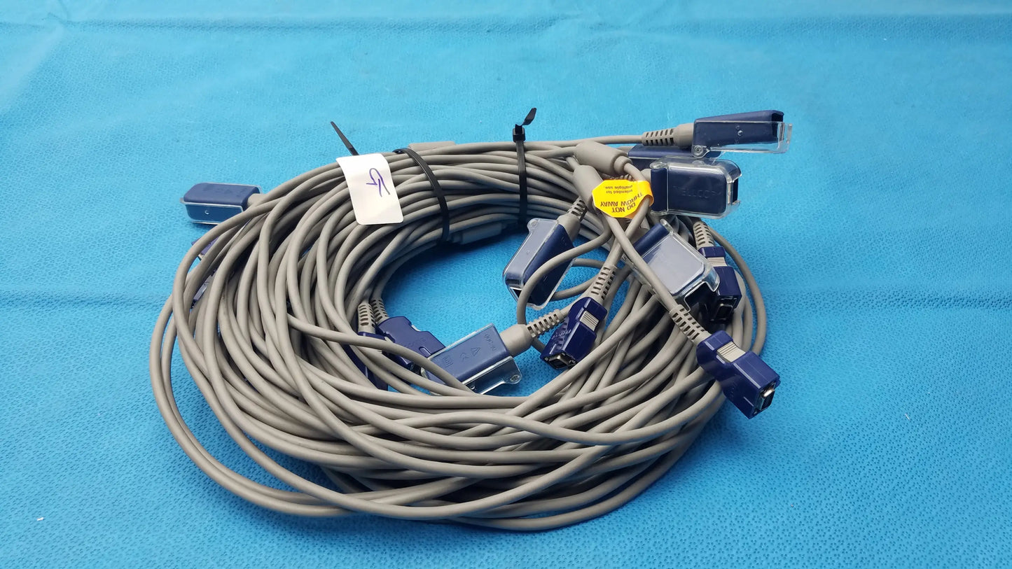 Reuse Medical Equipment Nellcor DOC-10 SpO2 Adapter Extension Cable OEM Vital Signs Monitor Accessories, second-hand product photo 3
