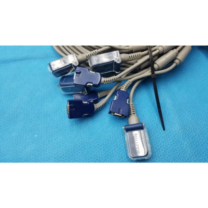 Reuse Medical Equipment Nellcor DOC-10 SpO2 Adapter Extension Cable OEM Vital Signs Monitor Accessories, second-hand product photo 6
