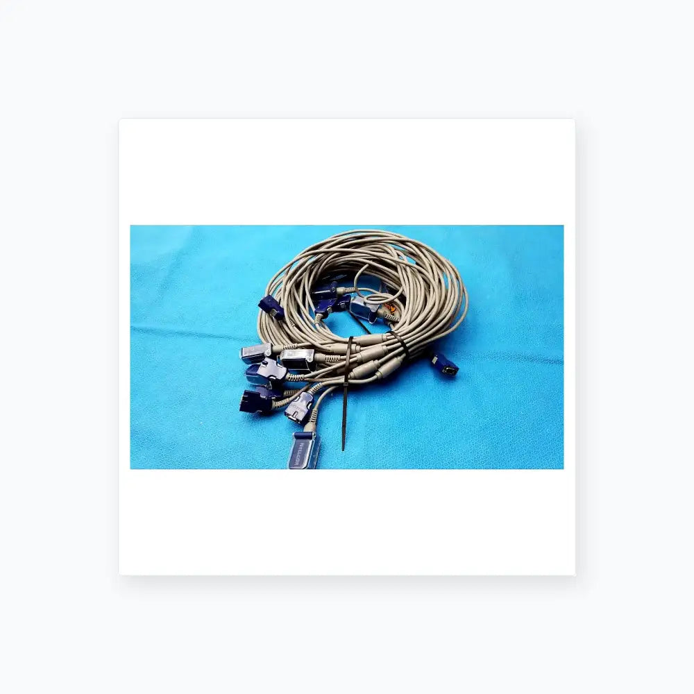 Reuse Medical Equipment Nellcor DOC-10 SpO2 Adapter Extension Cable OEM Vital Signs Monitor Accessories, second-hand product photo 7