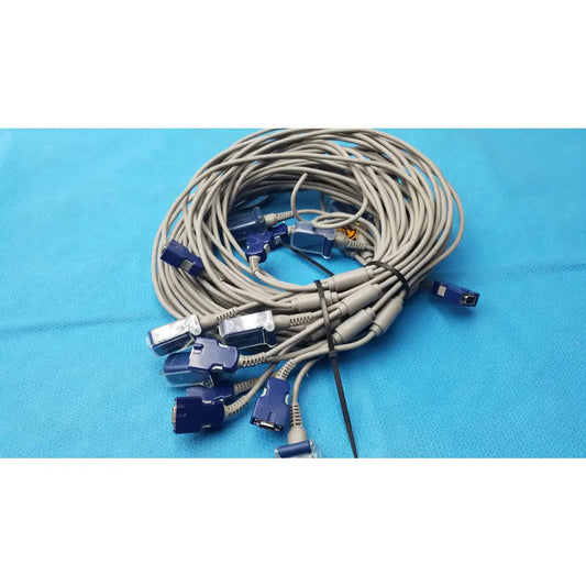 Reuse Medical Equipment Nellcor DOC-10 SpO2 Adapter Extension Cable OEM Vital Signs Monitor Accessories, second-hand product photo 2