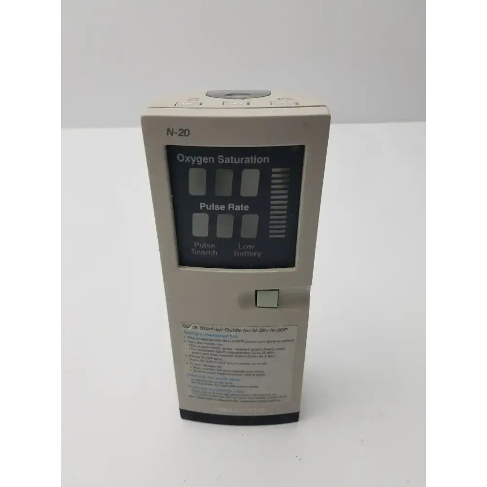 Nellcor N-20 Pulse Oximeter Pulse Oximeter, second-hand product photo 1