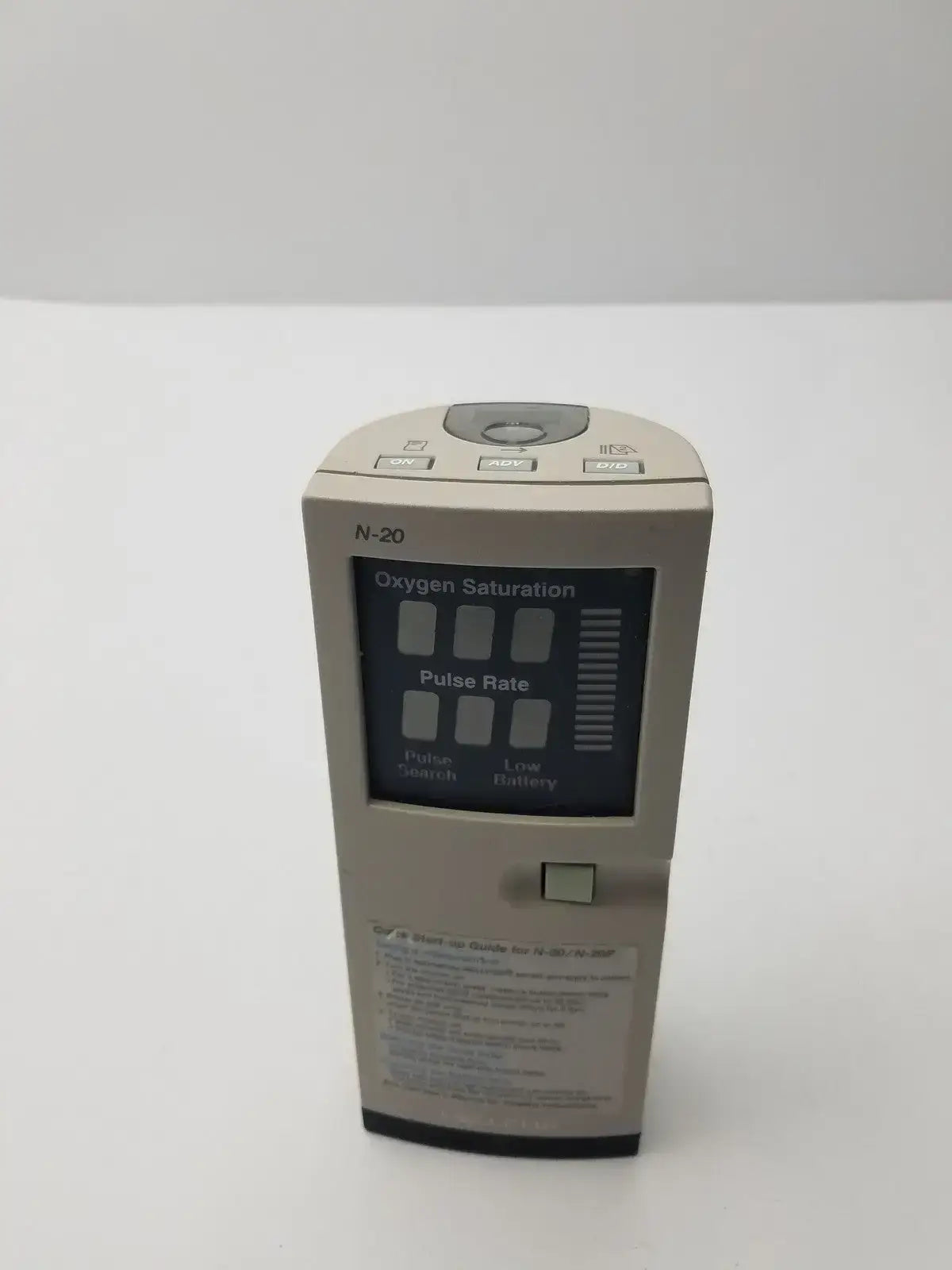 Nellcor N-20 Pulse Oximeter Pulse Oximeter, second-hand product photo 6