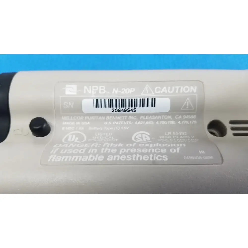 NELLCOR NPB-N-20P Handheld Pulse Oximeter SpO2 Monitoring Portable N-20 P Pulse Oximeter, second-hand product photo 7