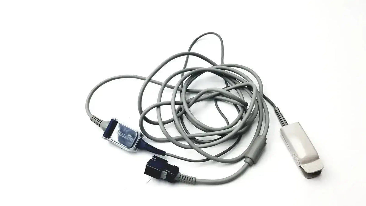 Nellcor Original SpO2 Adapter Cable With Nellcor Oxygen Sensor SpO2 Adapter Cable, second-hand product photo 1