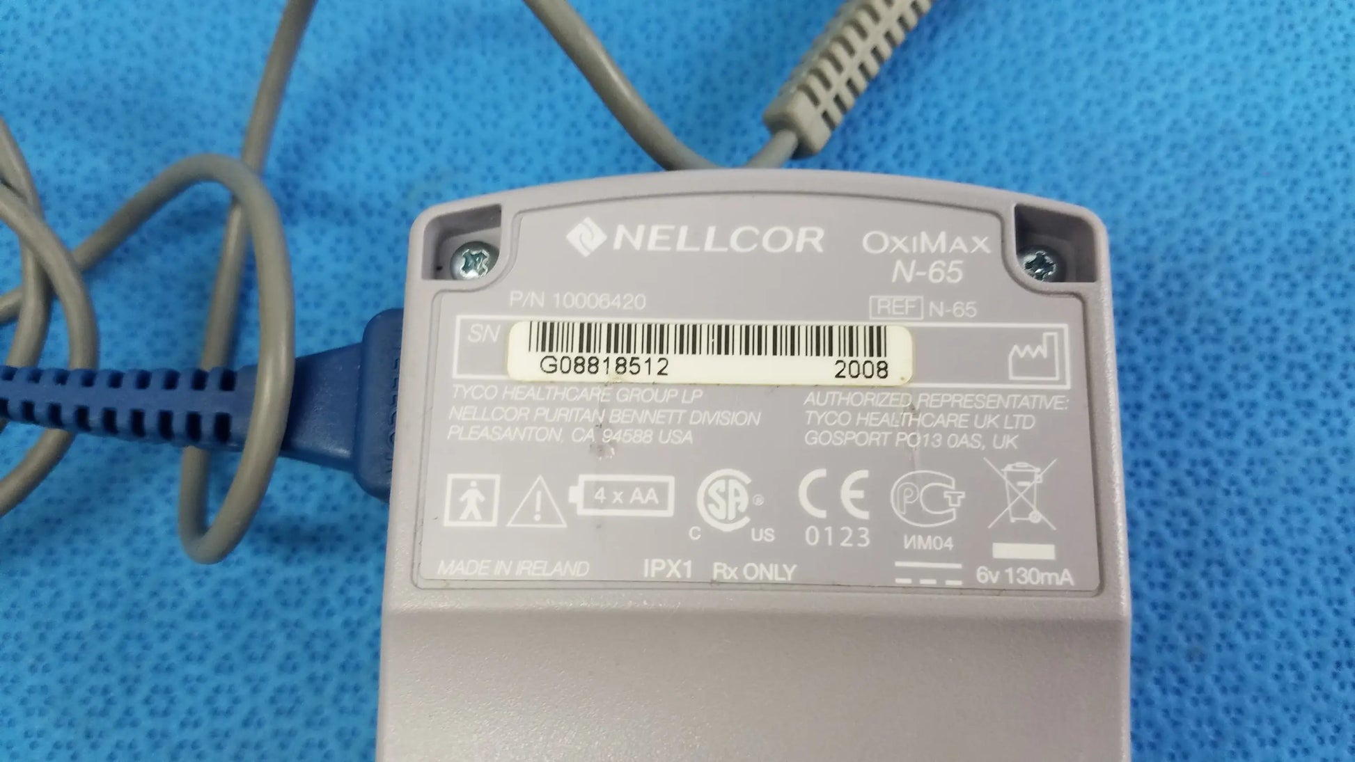 Nellcor Oximax N-65 Pulse Oximeter Pulse Oximeter, second-hand product photo 7