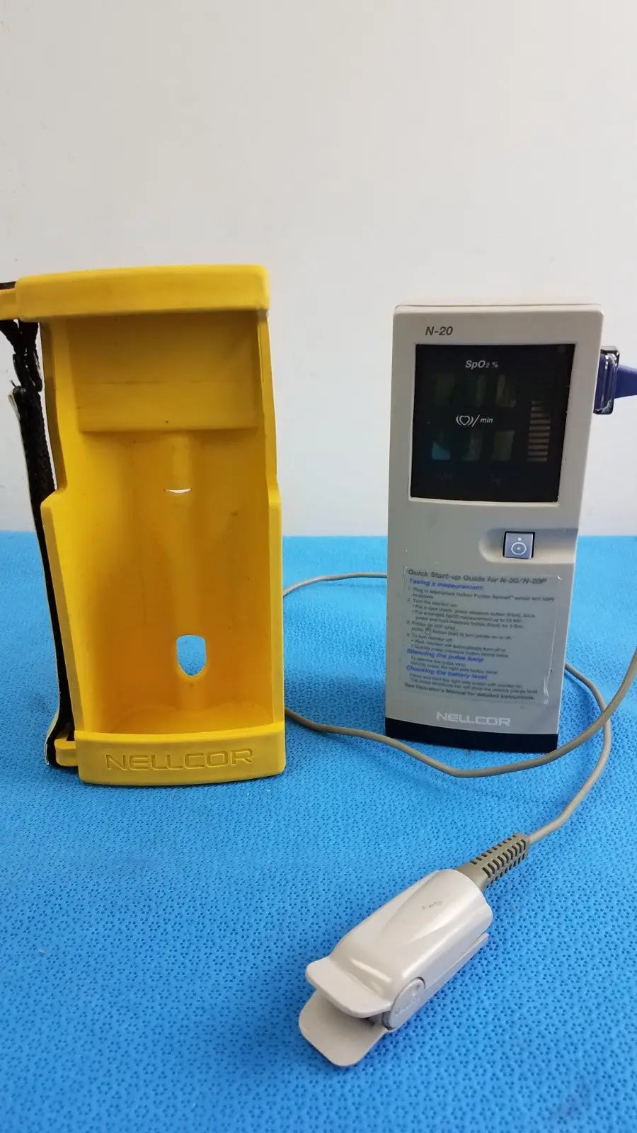 Reuse Medical Nellcor Puritan Bennett N-20 Portable Pulse Oximeter Pulse Oximeters, second-hand product photo 1