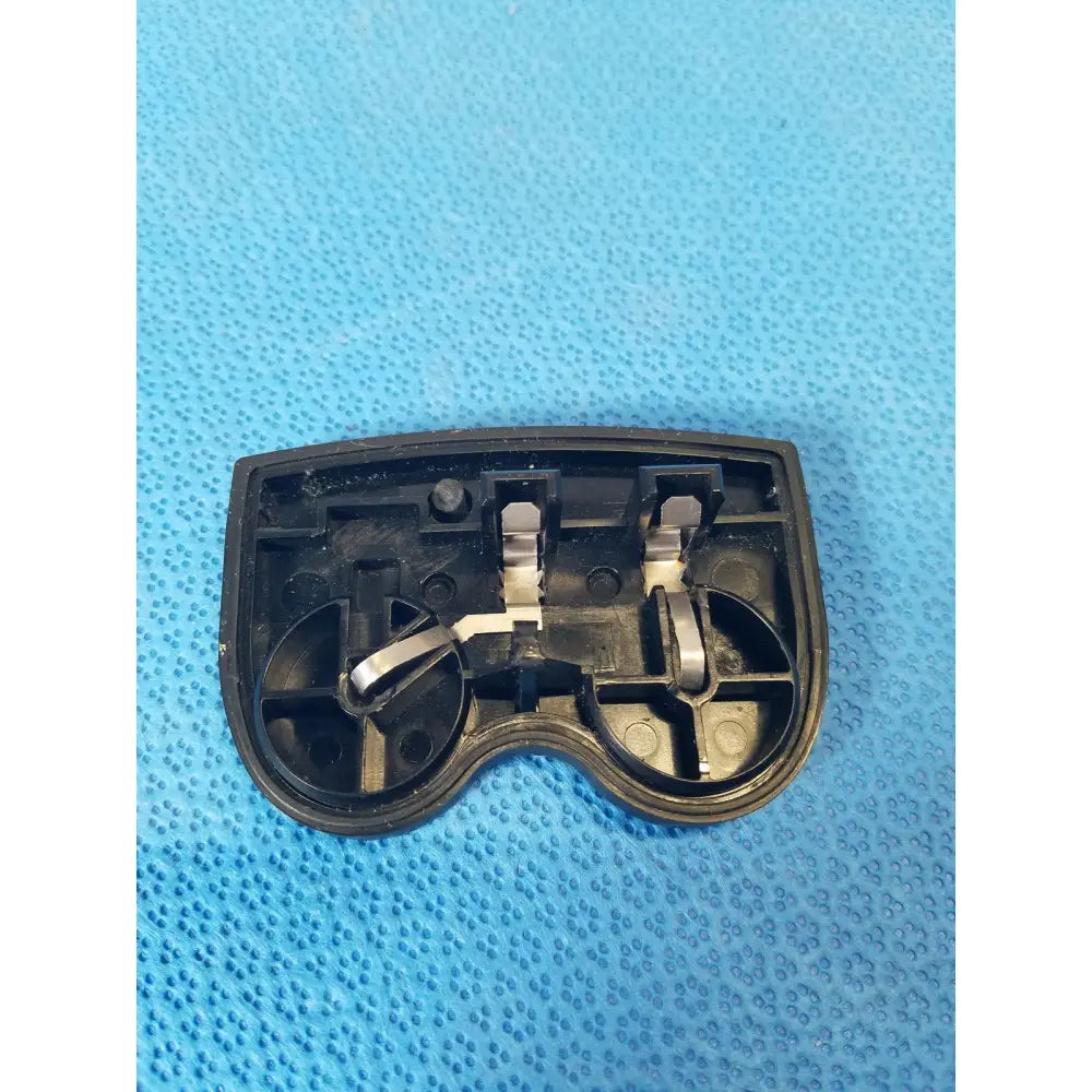 Black plastic key fob cover with silver metal latch for nellcor puritan bennett portable pulse oximeter case