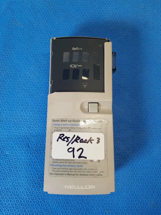 Reuse Medical Nellcor Puritan Bennett N-20 Portable Pulse Oximeter with Case Other Medical & Lab Equipment, as-is (for parts) product photo 1