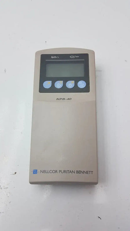 Nellcor Puritan Bennett Sp02 NBP-40 Handheld Pulse Oximeter Pulse Oximeter, as-is (for parts) product photo 1
