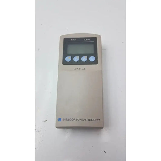 Nellcor Puritan Bennett Sp02 NBP-40 Handheld Pulse Oximeter Pulse Oximeter, as-is (for parts) product photo 1