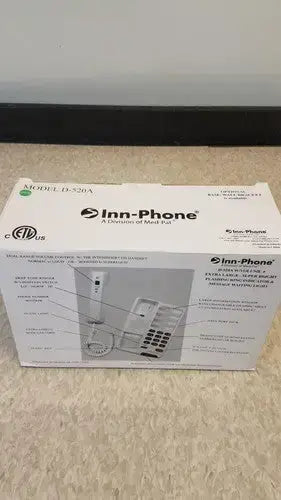 Inn Phone New Inn-Phone D520A W/Volume And Flashing Ring Light And Message Waiting Light Telephone, new product photo 1