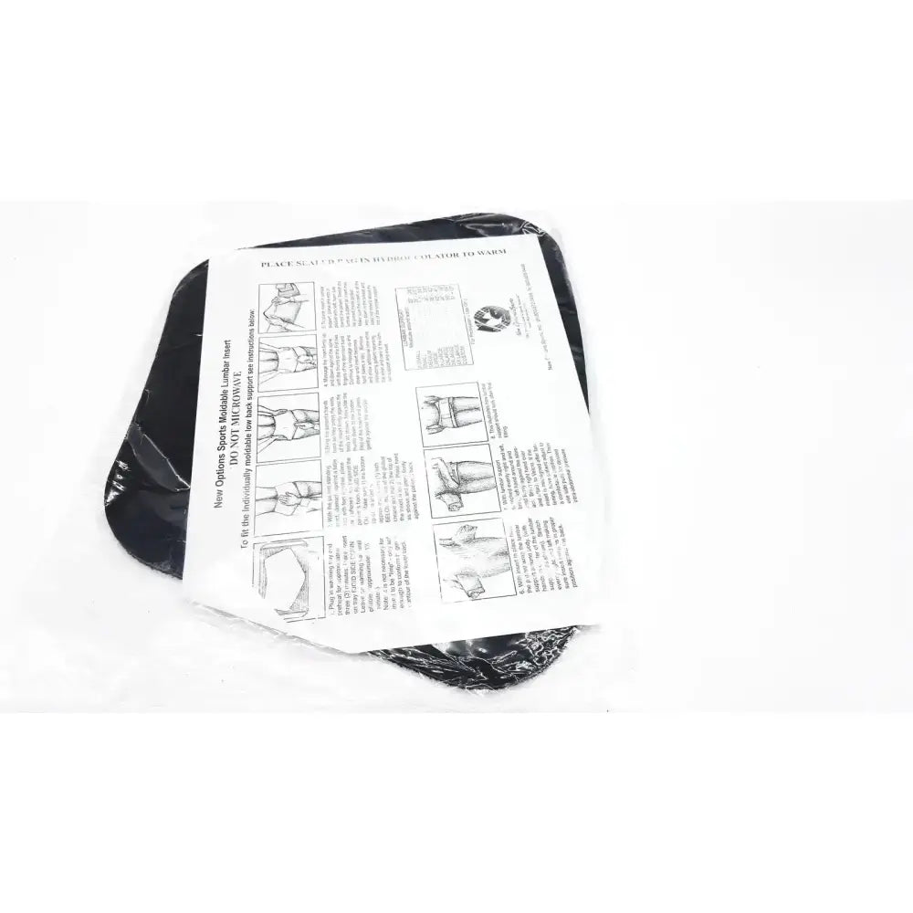 New Option Sports Moldable Lumbar Insert Do Not Microwave Lumbar Support Insert, new product photo 2
