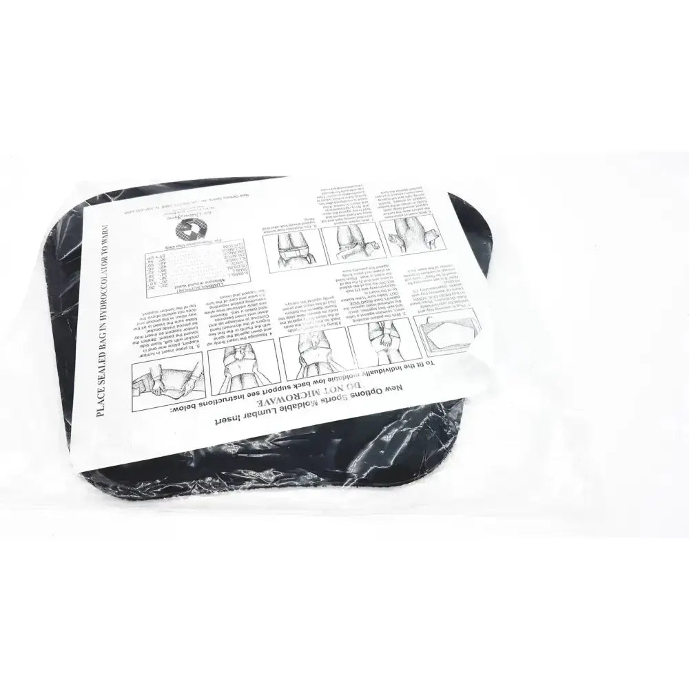 New Option Sports Moldable Lumbar Insert Do Not Microwave Lumbar Support Insert, new product photo 3