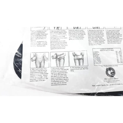 New Option Sports Moldable Lumbar Insert Do Not Microwave Lumbar Support Insert, new product photo 7