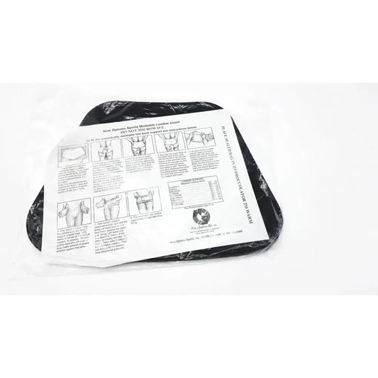 New Option Sports Moldable Lumbar Insert Do Not Microwave Lumbar Support Insert, new product photo 1