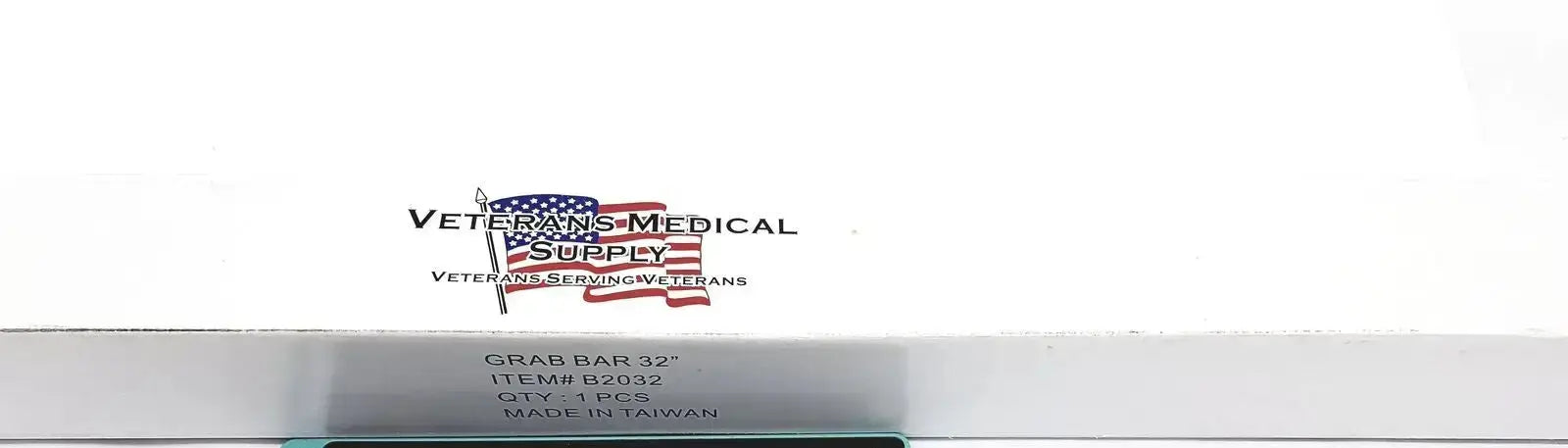 New Veterans Medical Supply 32” Grab Bar w Hardware Stainless Steel Safety Grab Bar, new product photo 1
