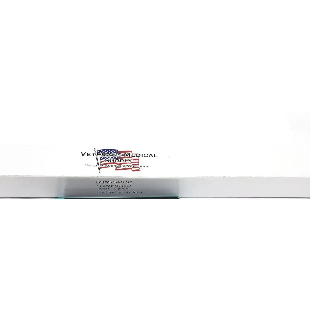 New Veterans Medical Supply 32” Grab Bar w Hardware Stainless Steel Safety Grab Bar, new product photo 1