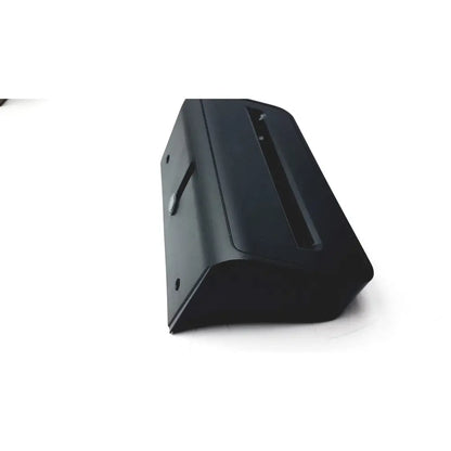 Black plastic card reader with rectangular slot and rounded edges for new zebra p1080383-042 cutter option upgrade kit zd420
