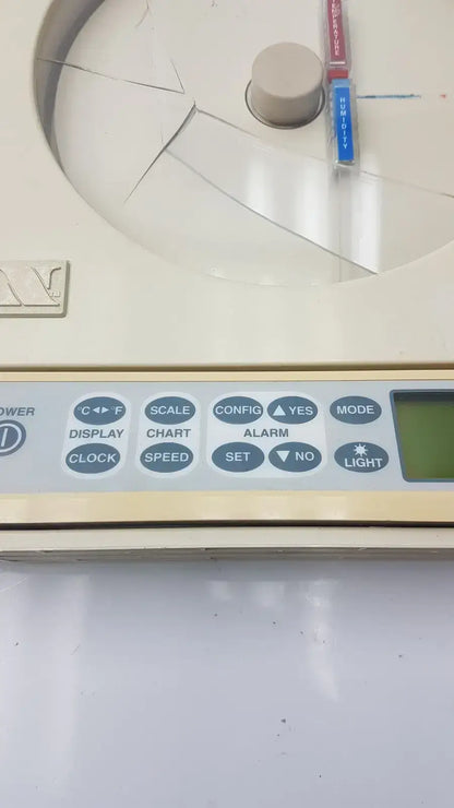 OMEGA Newport CTXL-TRH-W/N Recorder Circular Chart Superecorder 2 Channel Circular Chart Recorder, second-hand product photo 9