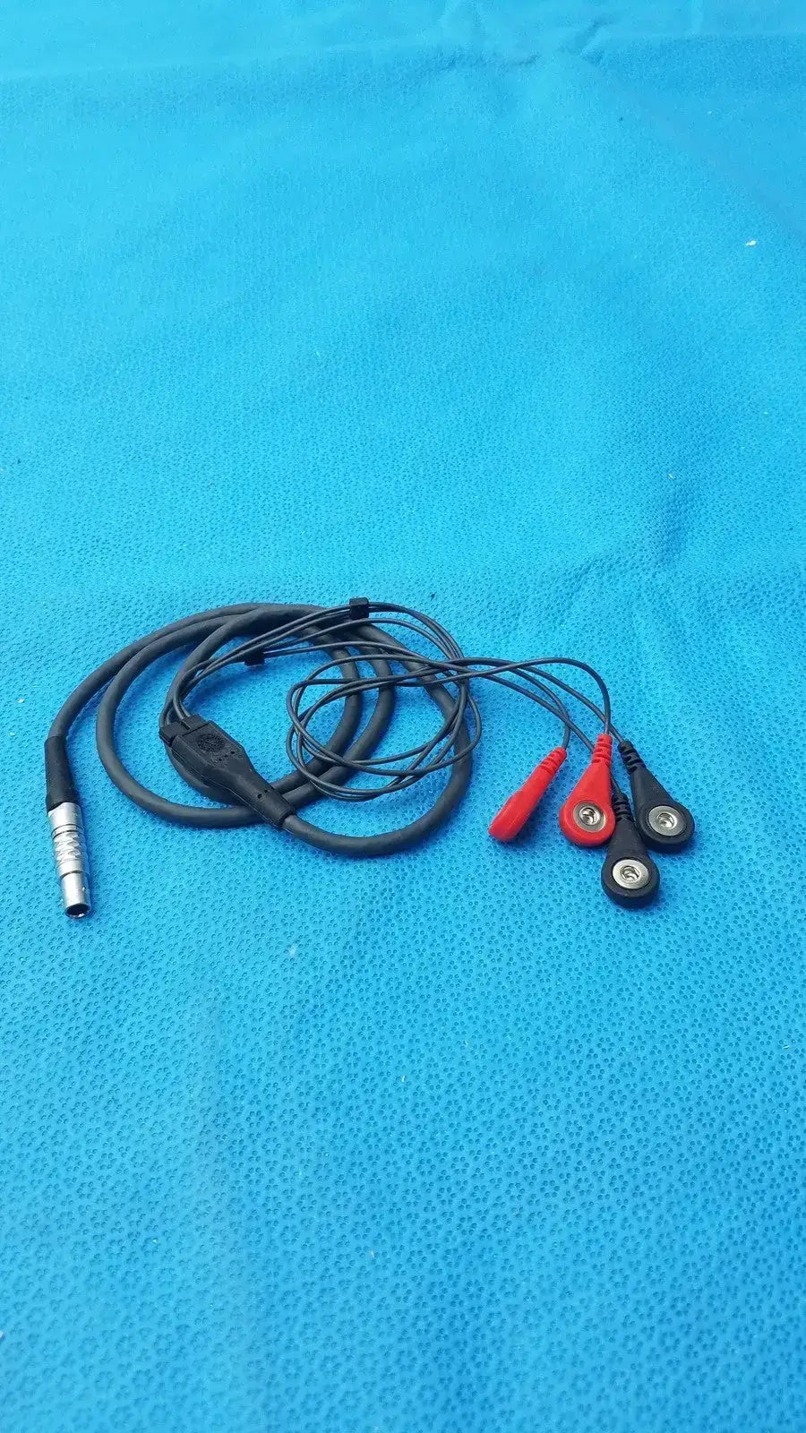 Nexus ECG Sensor With 4 Pins/Channels Connectors ECG Lead Wire Cable, second-hand product photo 5