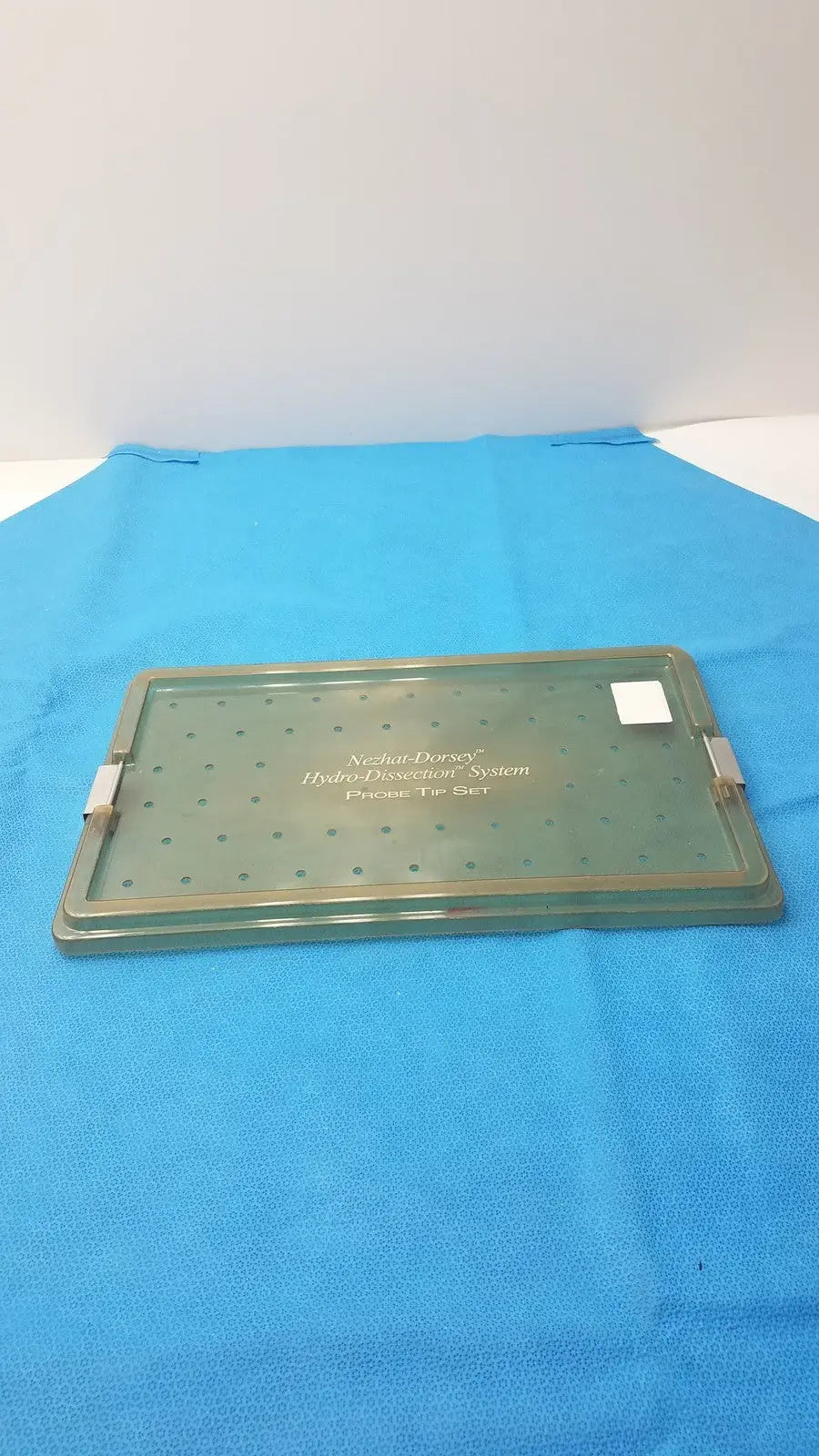 Nezhat-Dorsey Hydro Dissection Tray Lid Only – Used, Cleaned, Tested Sterilization Tray Lid, second-hand product photo 3