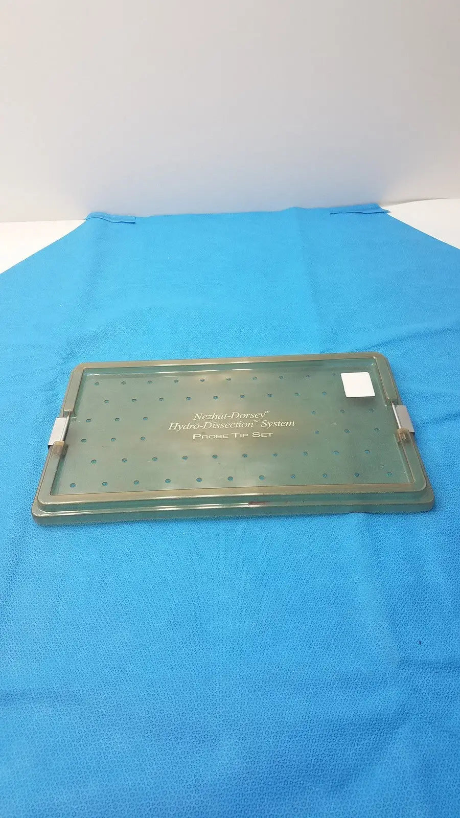 Nezhat-Dorsey Hydro Dissection Tray Lid Only – Used, Cleaned, Tested Sterilization Tray Lid, second-hand product photo 5