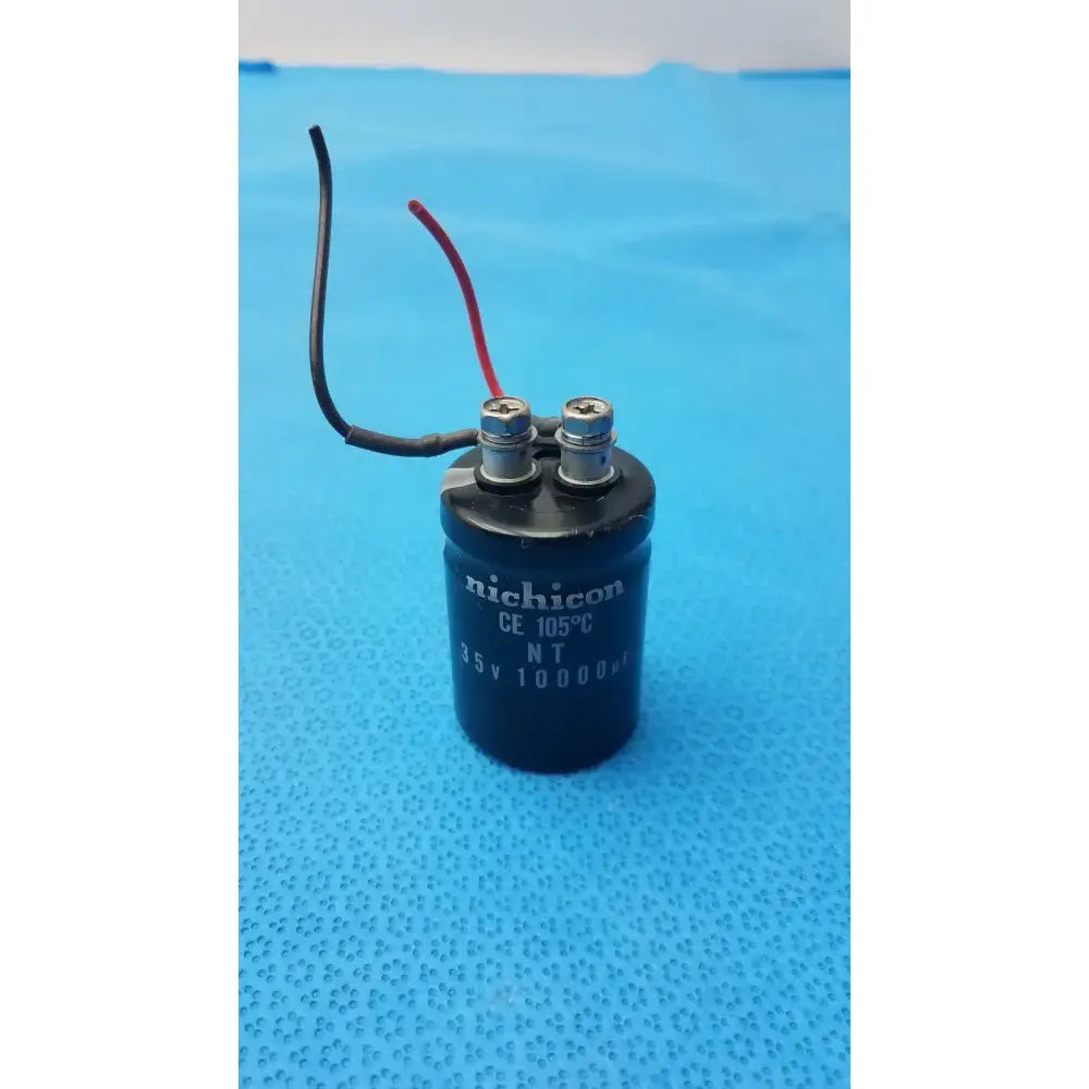 Nichicon 10000uF 35V Snap-In Aluminum Electrolytic Capacitor Capacitor, second-hand product photo 2