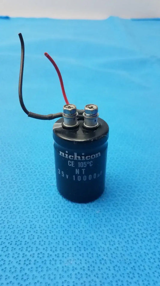 Nichicon 10000uF 35V Snap-In Aluminum Electrolytic Capacitor Capacitor, second-hand product photo 2