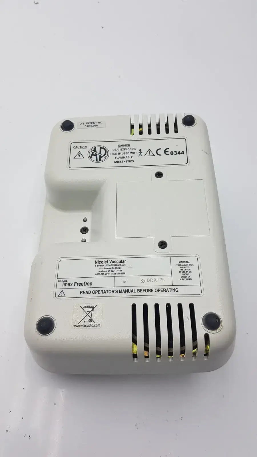 Nicolet Vascular Imex Freedop Ultrasound Dopllerr Doppler Ultrasound, second-hand product photo 7