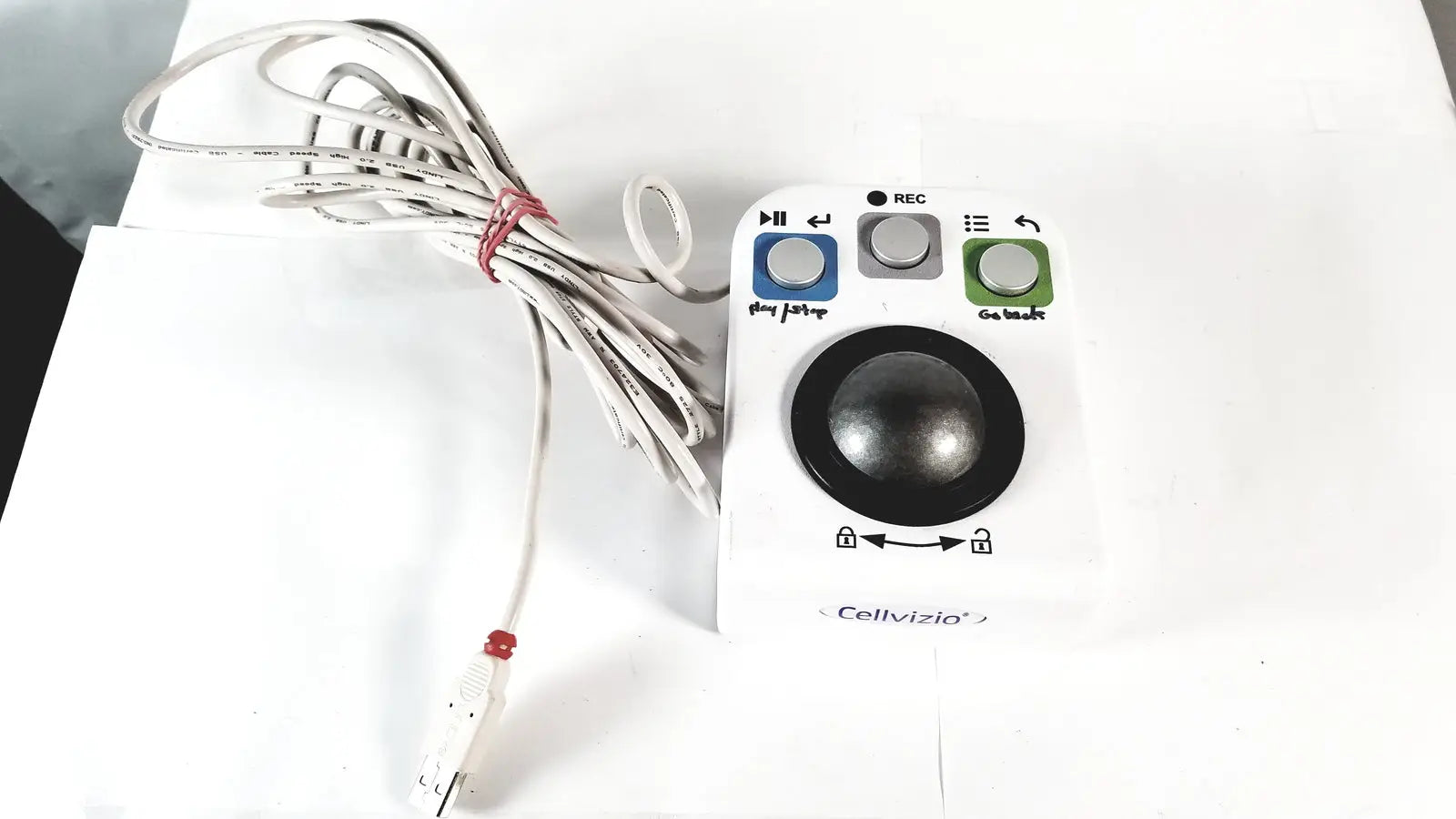 Niconix P/N NX550-02 Cellvizio Confocal Processor Track Ball Trackball, second-hand product photo 1