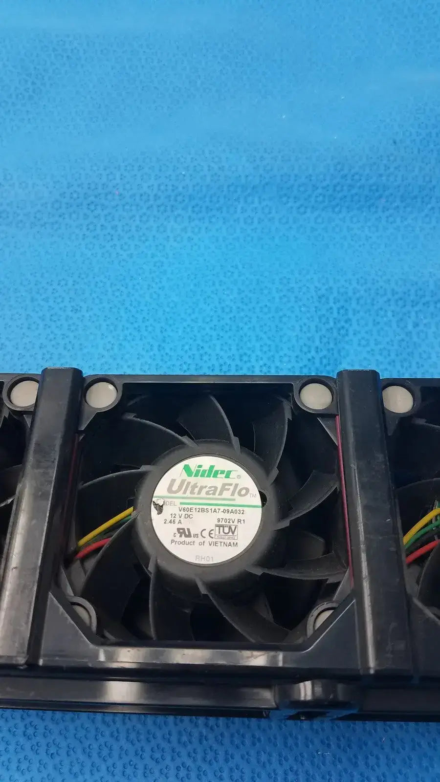 Nidec UltraFlo V60E12BS1A7 Cooling Fan 12V DC Brushless Server Industrial Fan Brushless Cooling Fan, second-hand product photo 2