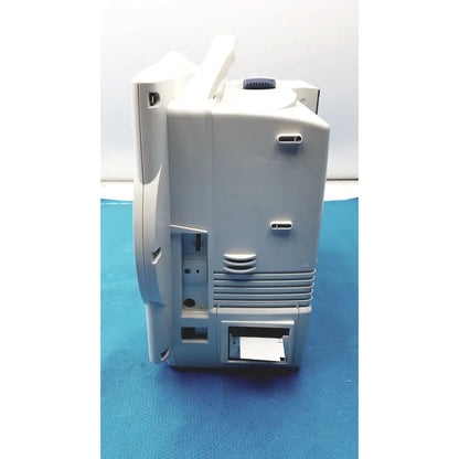 Gray plastic Nihon Kohden BSM-6701A life scope bedside patient monitor with blue knob and side ventilation slits