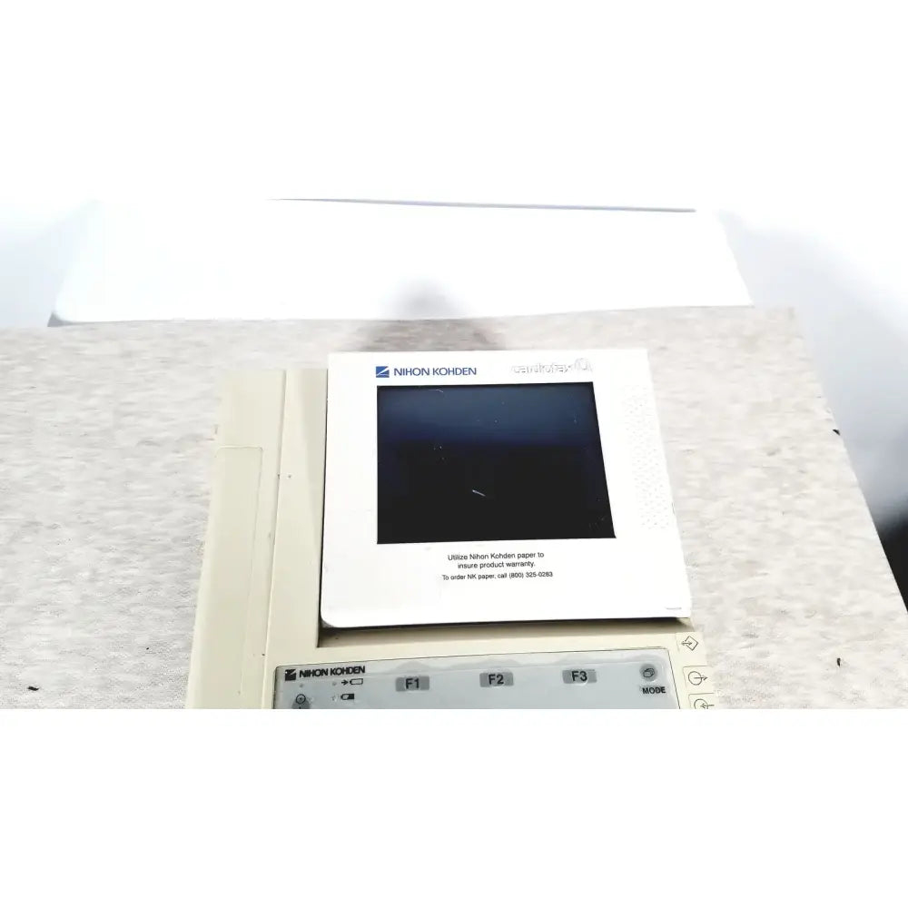 Nihon Kohden Cardiofax Q ECG-9130K ECG Machine ECG Machine, as-is (for parts) product photo 7