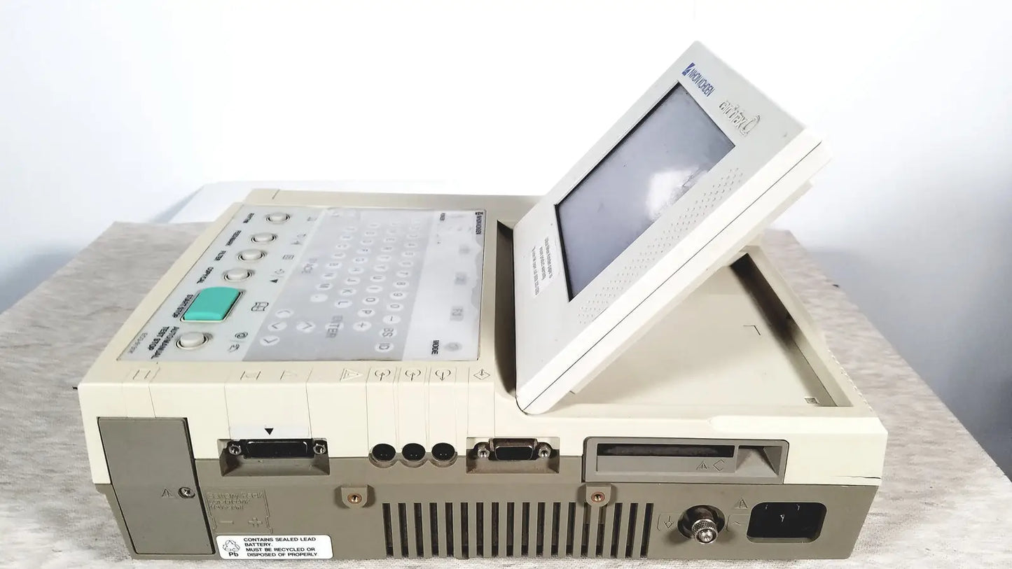 Nihon Kohden Cardiofax Q ECG-9130K ECG Machine ECG Machine, as-is (for parts) product photo 12