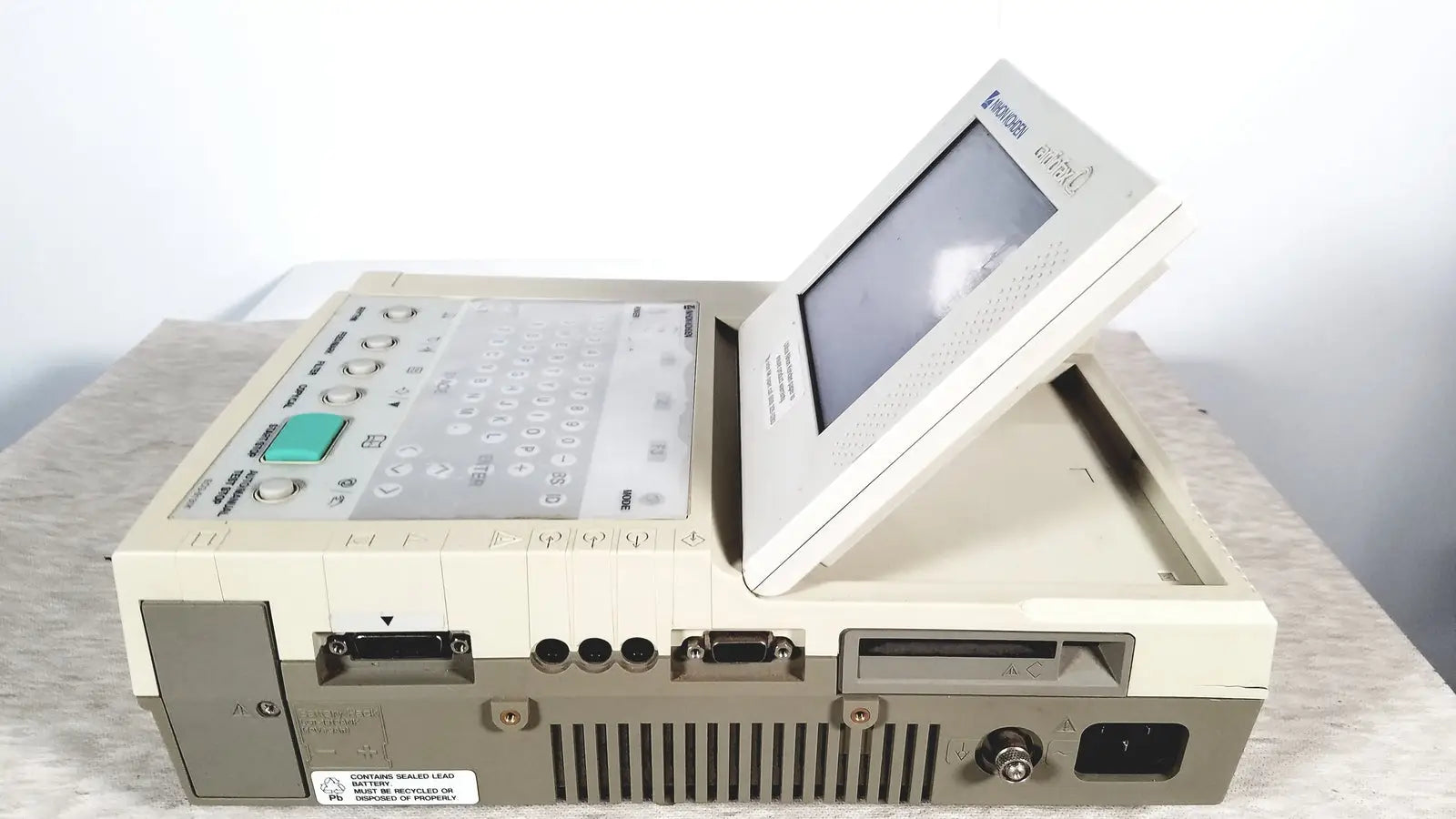 Nihon Kohden Cardiofax Q ECG-9130K ECG Machine ECG Machine, as-is (for parts) product photo 12